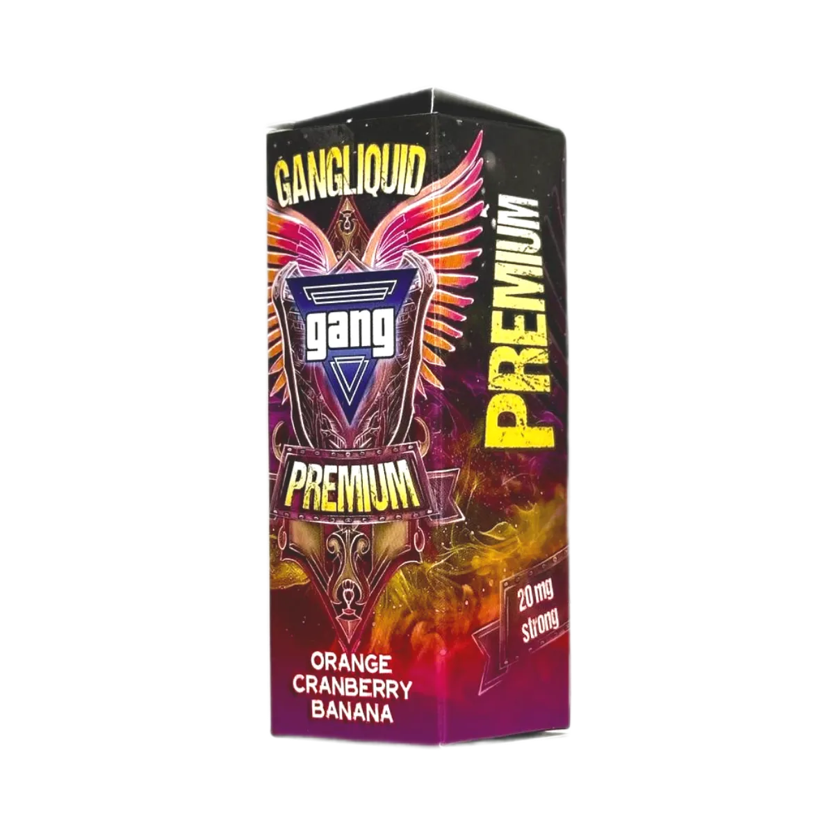 GANG Premium Strong Апельсин клюква банан 30мл.20мг.