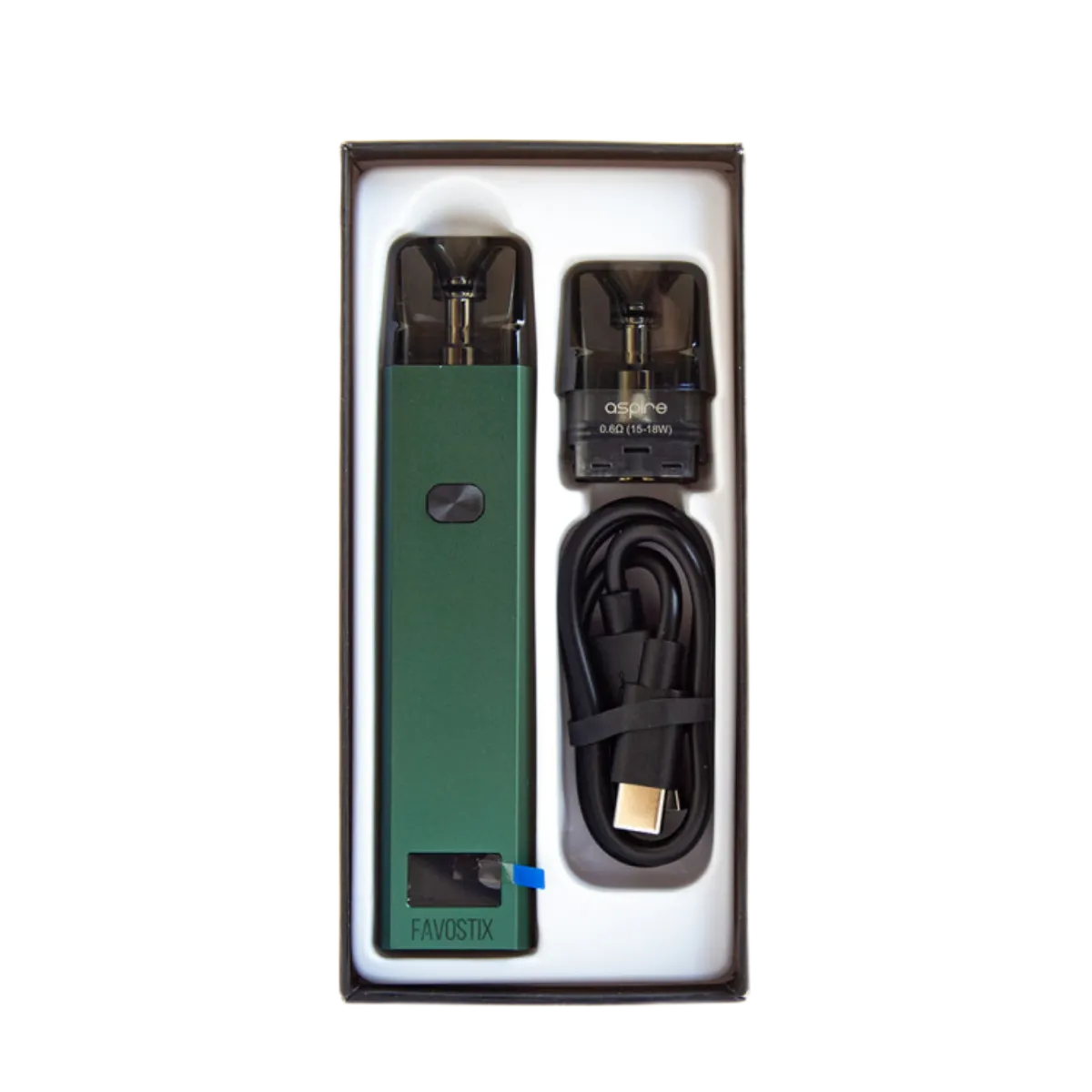BRUSKO FAVOSTIX 1000mAh Зеленый