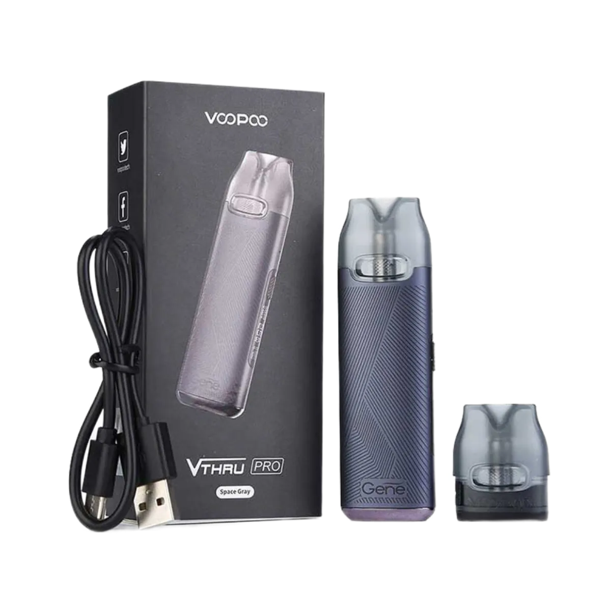 Voopoo V.THRU Pro 900mAh Pod Kit VP-070D Red