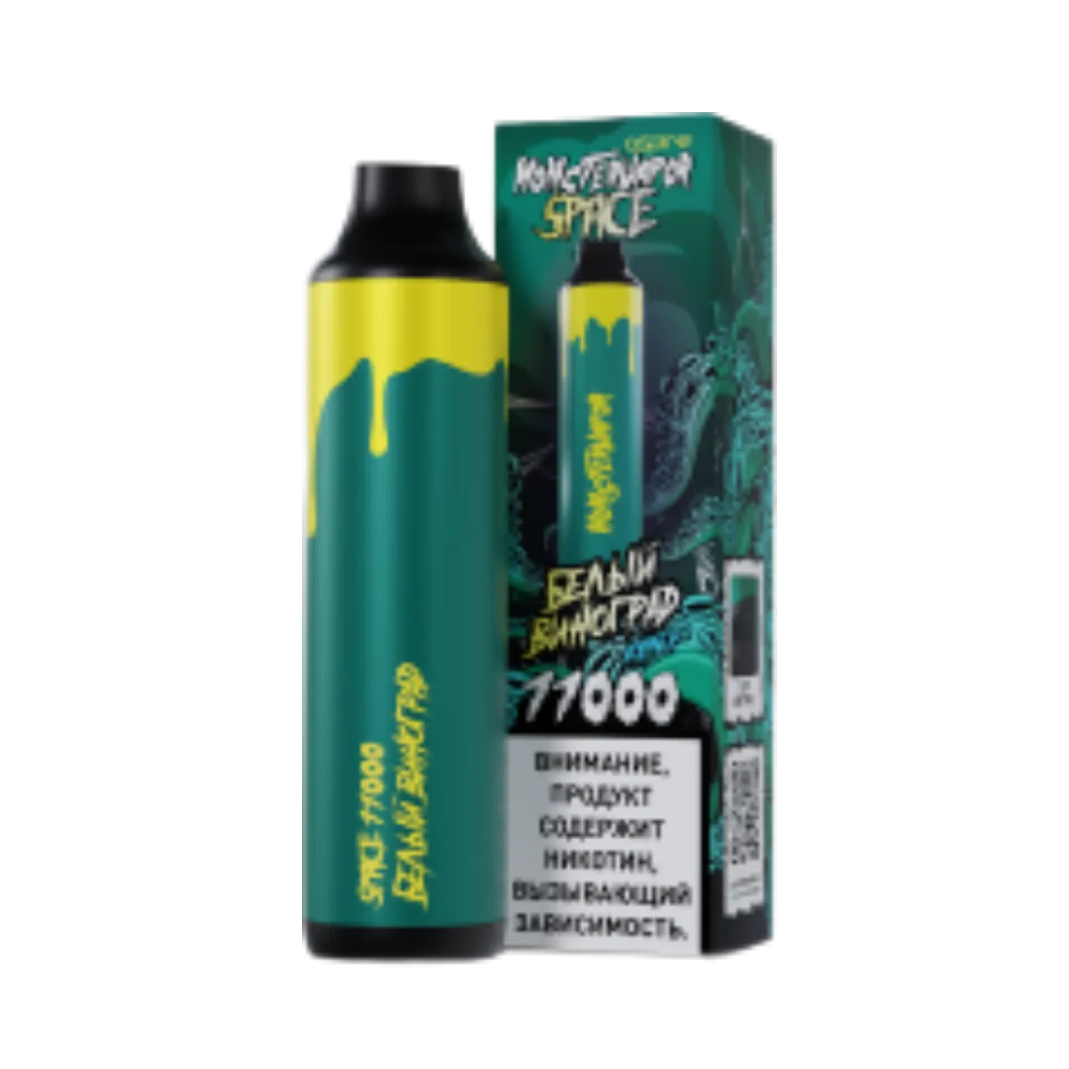 MONSTERVAPOR SPACE 11000 Белый виноград 2%