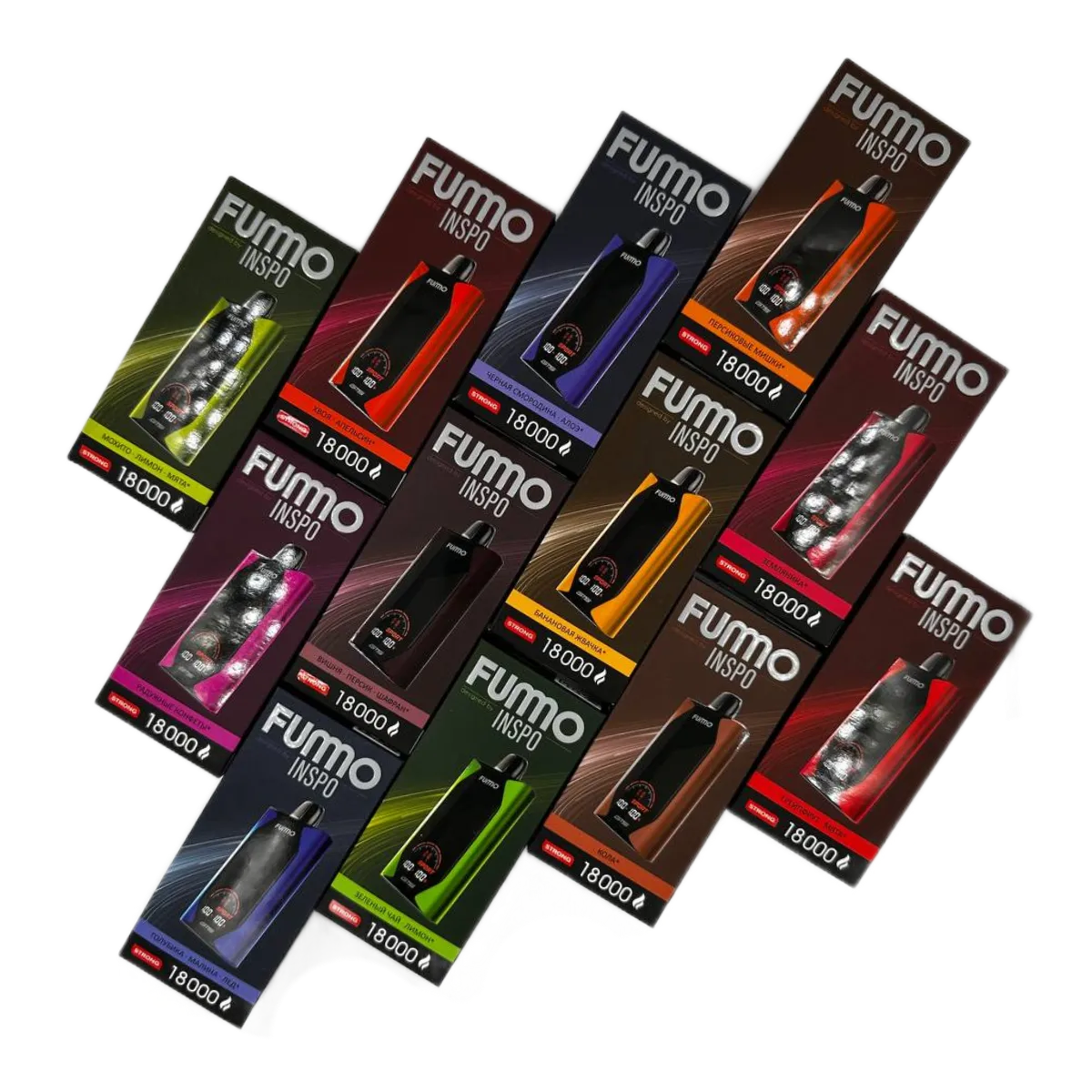 FUMMO GTS 18000 Грейпфрут мята strong 2%