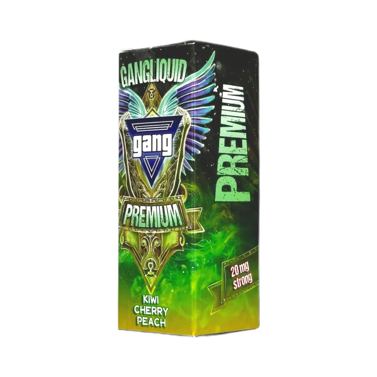 GANG Premium Strong Киви вишня персик 30мл.20мг.