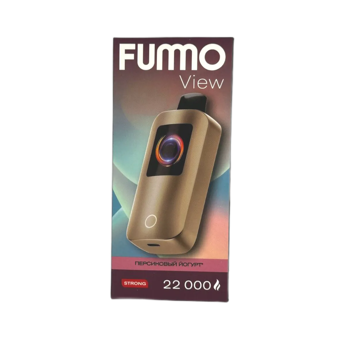 FUMMO VIEW 22000 Персиковый йогурт 2%