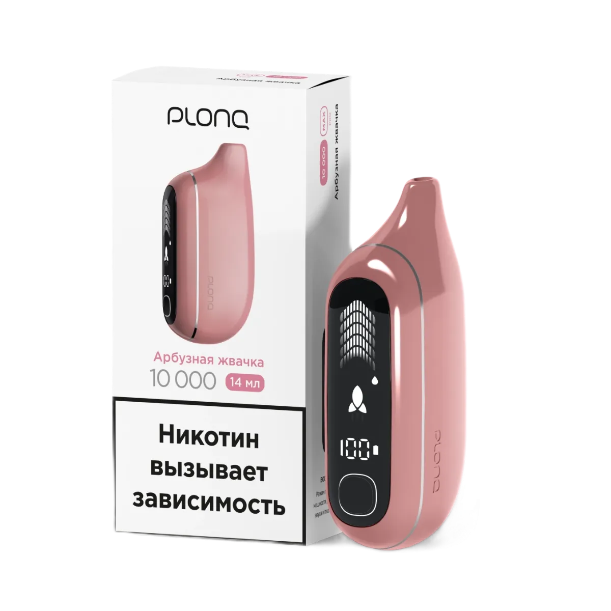 PLONQ MAX PRO 10000 Арбузная жвачка 2%