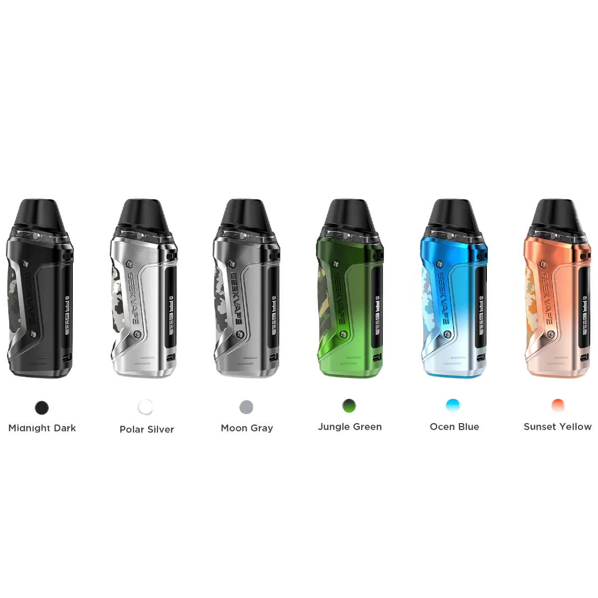 Geek Vape Aegis Nano 2 (AN2) 1100mAh Kit Midnight Dark
