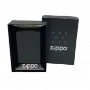 ZIPPO/236 Classic покр.Black Crackle лат-сталь,черн,мат.